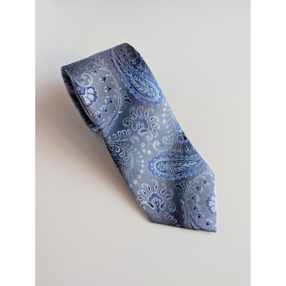 Van Heusen Blue Paisley Silk Tie